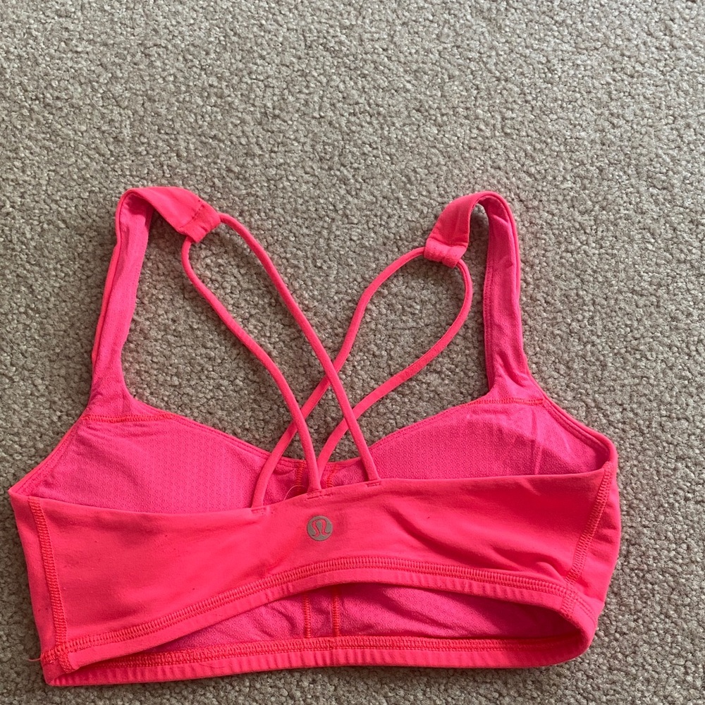 Women's Pink Sports Bra